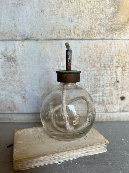 Small Vintage Oil Lamp