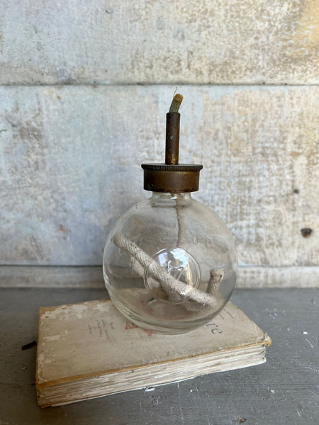 Small Vintage Oil Lamp