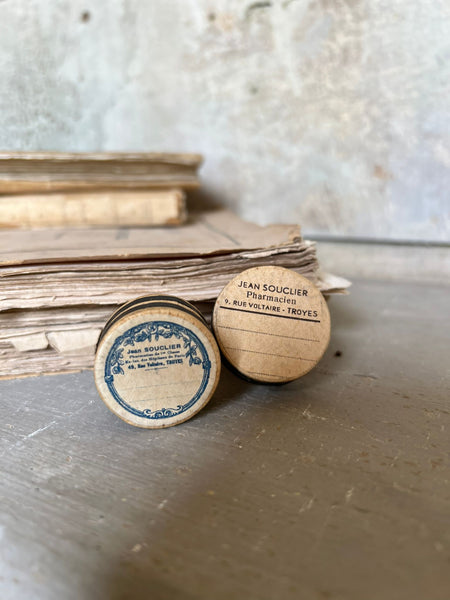 Vintage French Pharmacy Pill Boxes