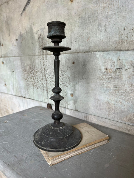 Vintage Metal Candlestick Holder