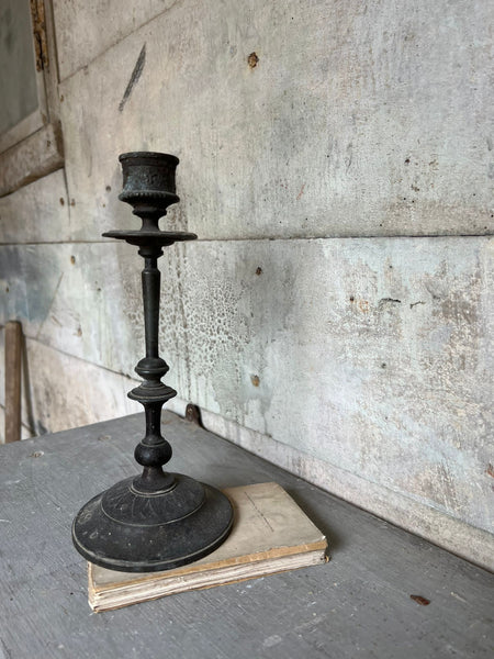 Vintage Metal Candlestick Holder