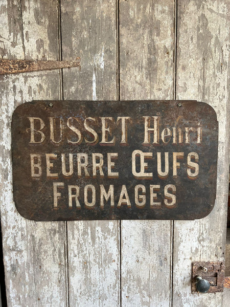 French Antique Shop Sign