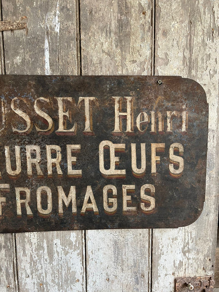 French Antique Shop Sign