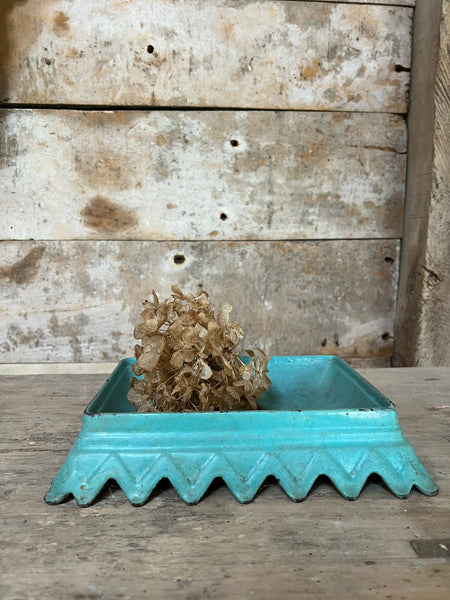 Vintage Cast Iron Enamel Dish