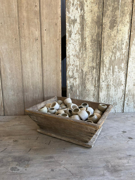 French Vintage Wooden Trug