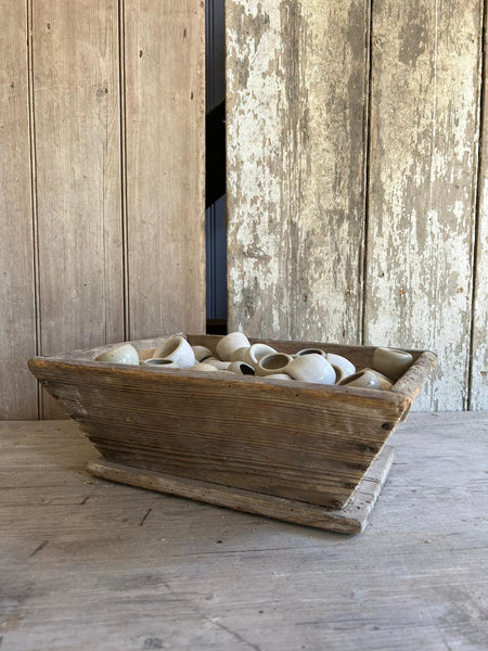 French Vintage Wooden Trug