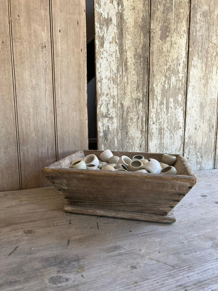 French Vintage Wooden Trug