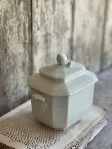 Small French Vintage Lidded Dish