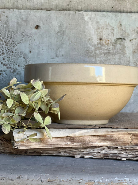 Small stoneware bowl