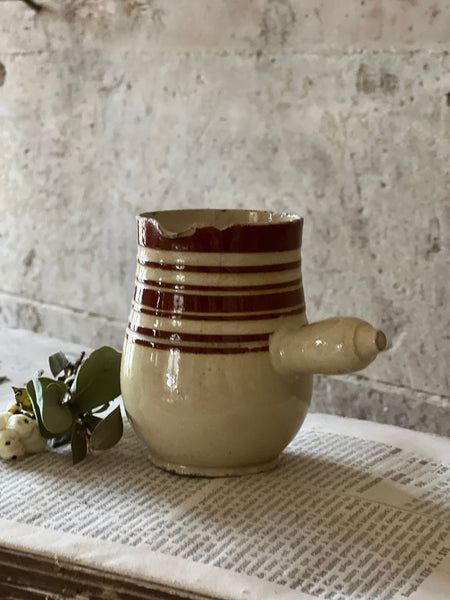 Vintage striped jug