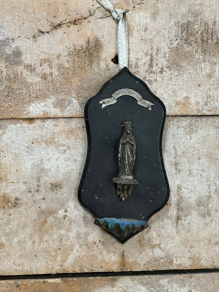 Vintage wall plaque