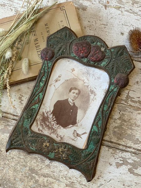 French Photograph with Frame