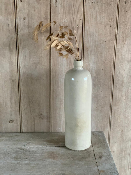 Tall Vintage Stoneware Bottle