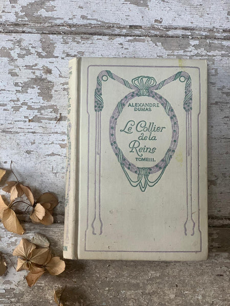 French Vintage Book
