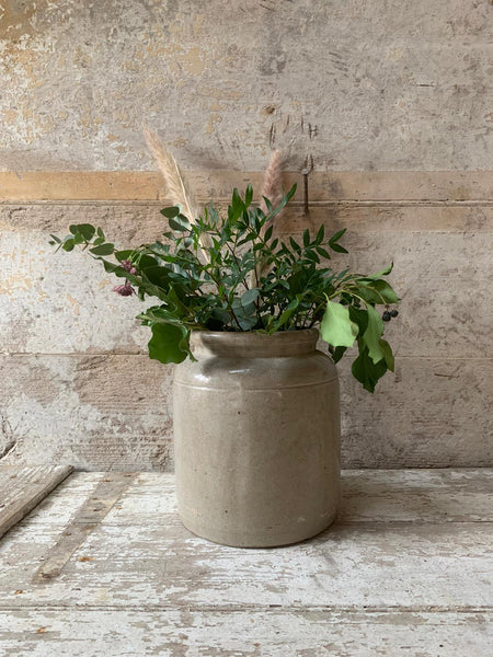 Large French Stoneware Jar