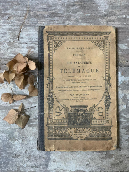1889 French Vintage Telemaque Book