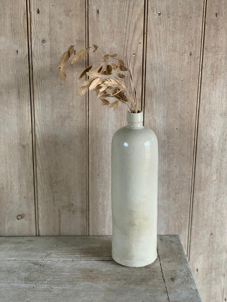 Tall Vintage Stoneware Bottle