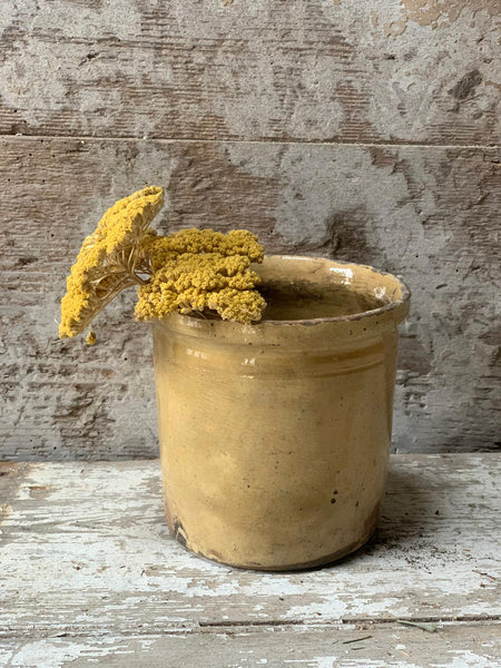 Large Rustic French Stoneware Jar