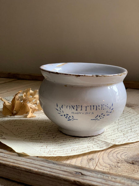 Mini French Vintage Confitures Pot