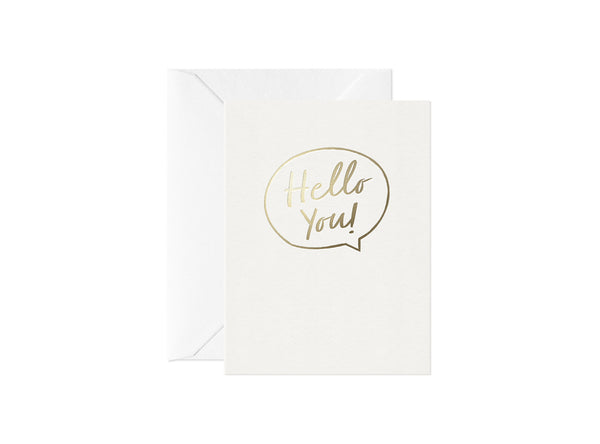 Hello You, Happy Thoughts Card