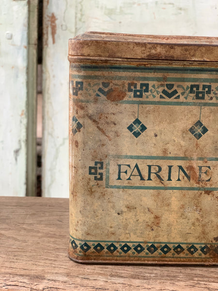 French Farine Tin