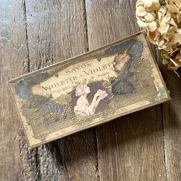 Vintage French Soap Box