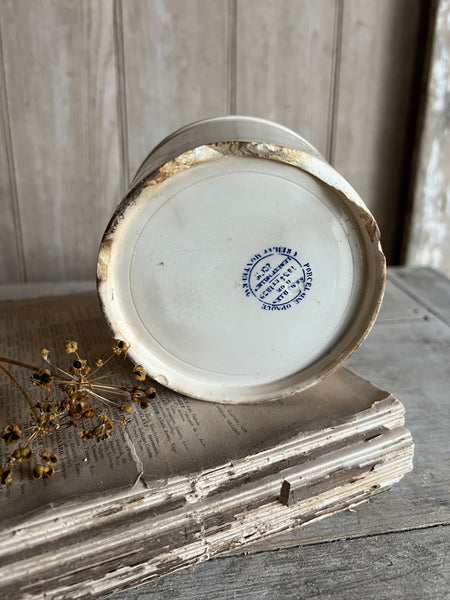 Antique French Wide Jar