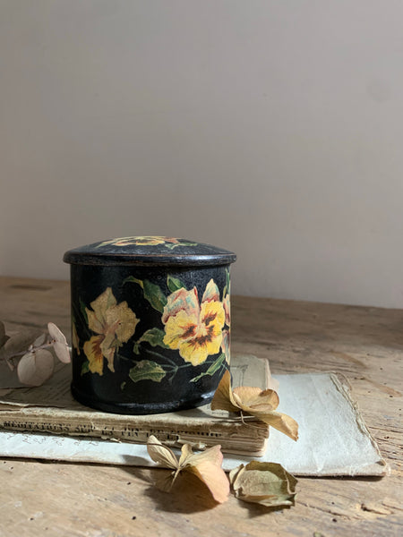 Vintage Pansy Box