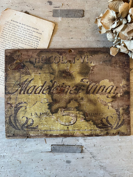 Vintage Chocolate board