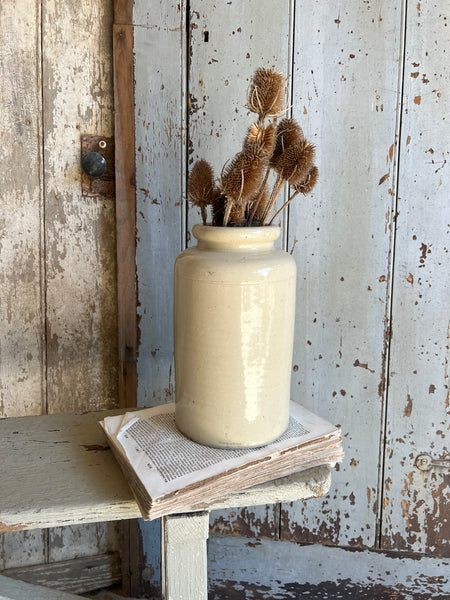 Tall Stoneware Vase