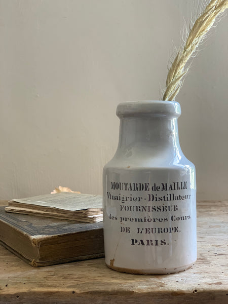 Vintage French Mustard Pot