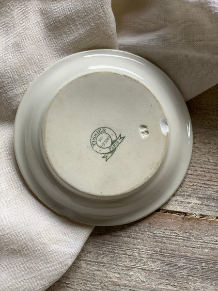 French Vintage Restaurant Bill Tray