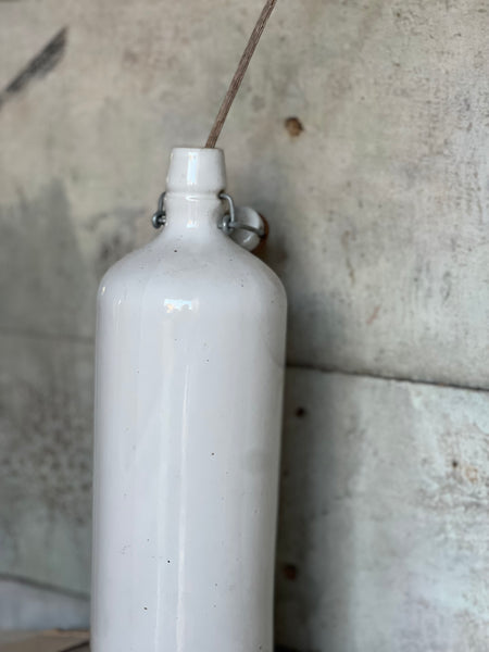 Tall Stoneware Bottle