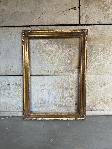 Gorgeous Vintage Gold Painted Wooden Frame