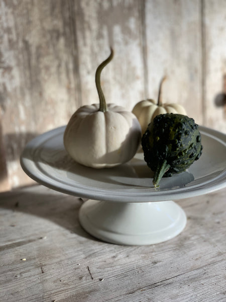 Huge Ironstone Tart Stand