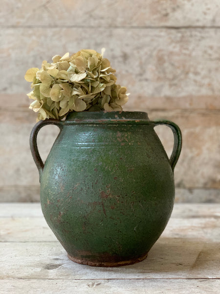 Huge Antique Green Confit