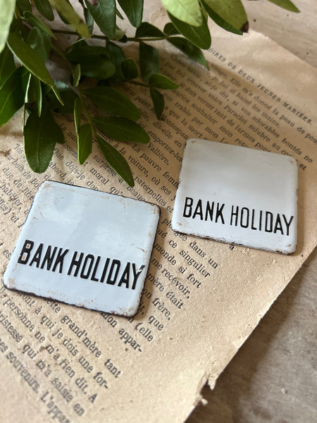 Timekeeping Enamel Tags