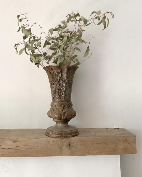 Detailed Cast Iron Urn