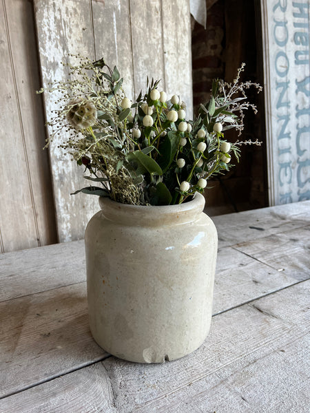 Vintage French Stoneware Pot