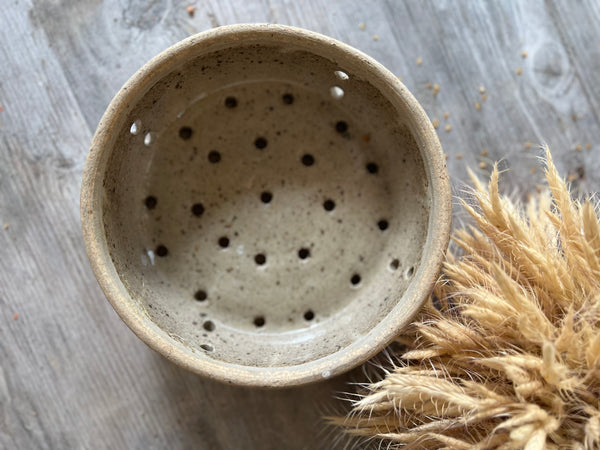 Gorgeous Stoneware Strainer