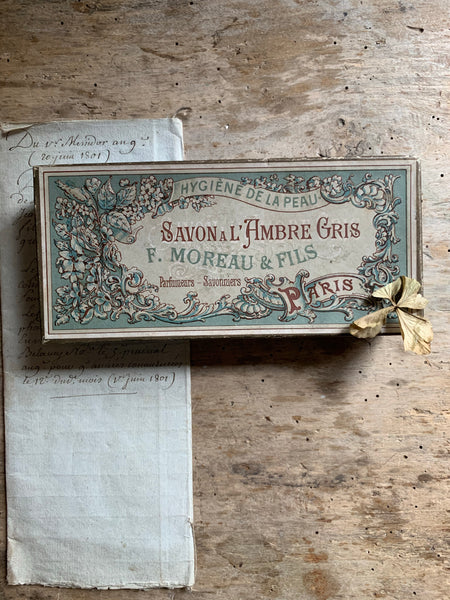 Beautiful French Soap Vintage Box