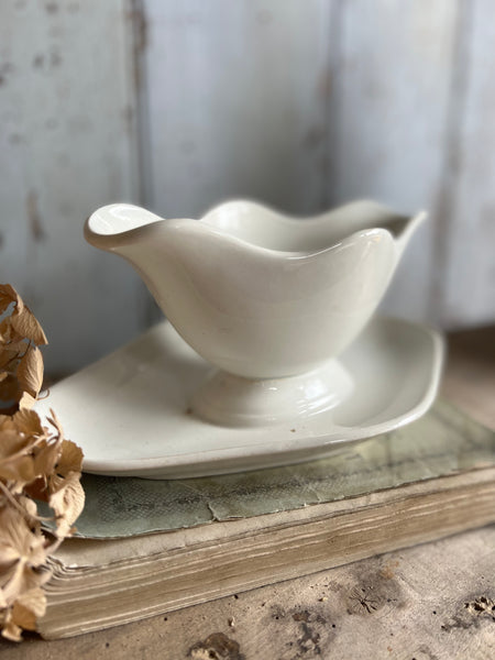 Vintage French Sauce Dish