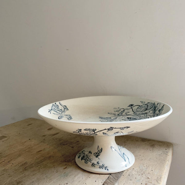 Terre De Fer French Transferware Cakestand