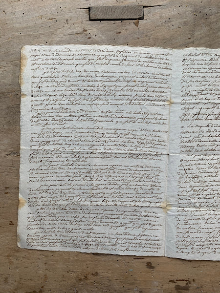 19th Century French Letter