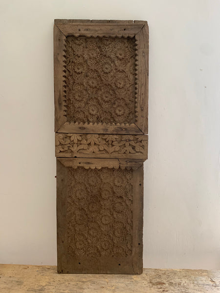 Vintage Decorative Wooden Panel
