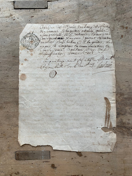 Early 19th Century French Letter