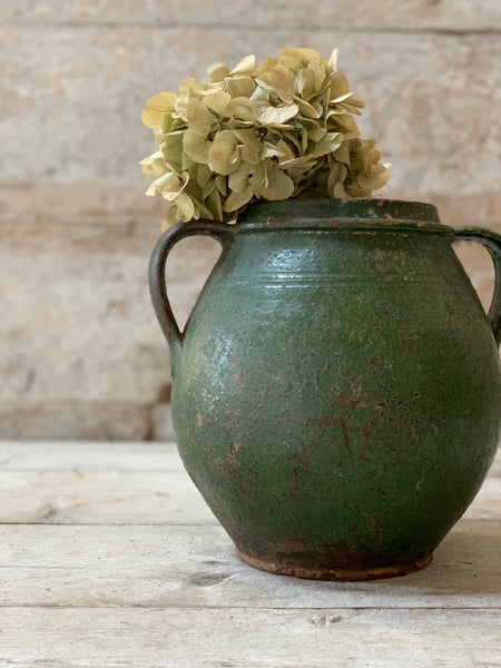 Huge Antique Green Confit