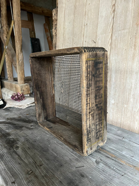 Vintage Wooden Sifter