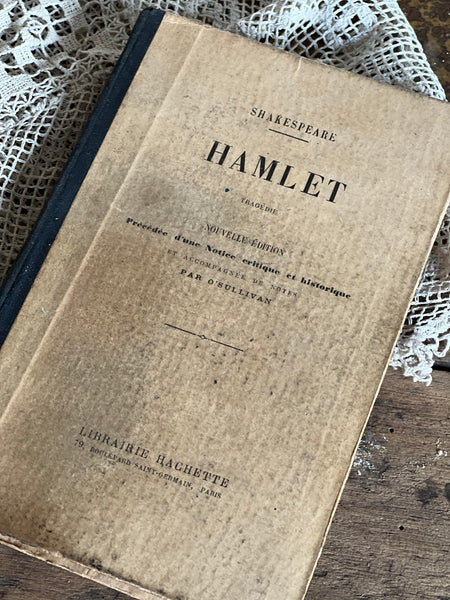 French Vintage Hamlet Book