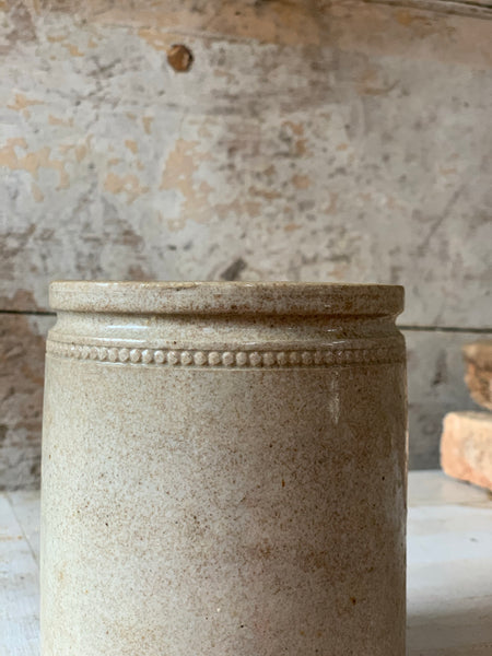 Medium French Stoneware Jar
